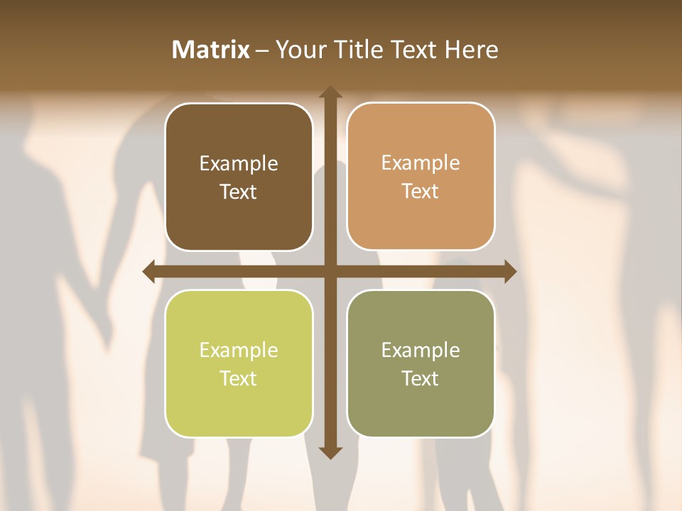 Network People Connected PowerPoint Template