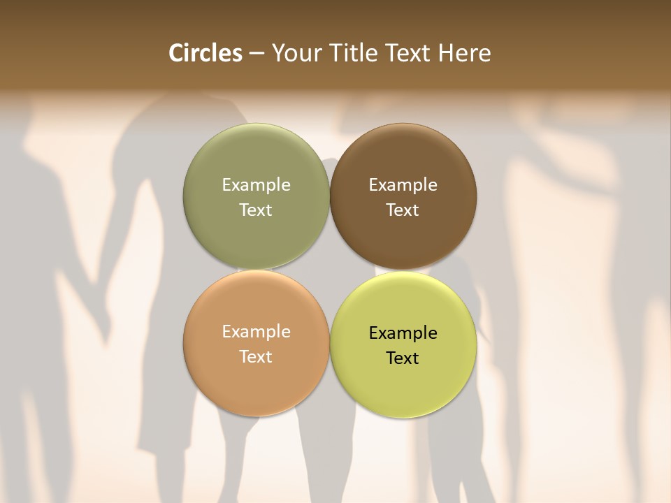 Network People Connected PowerPoint Template