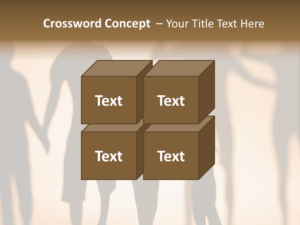 Network People Connected PowerPoint Template
