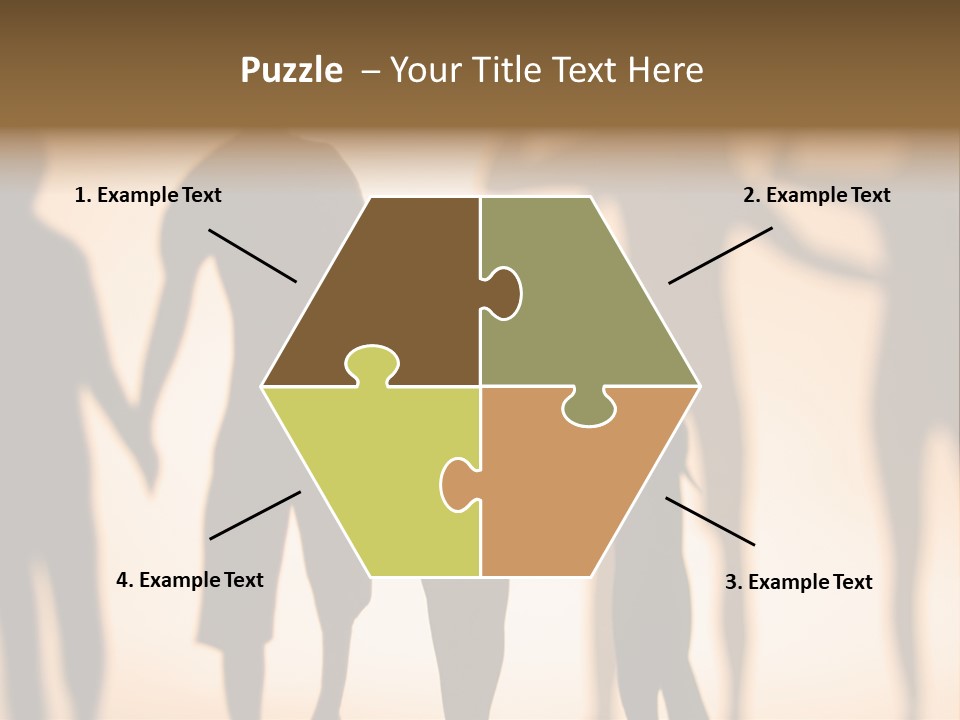 Network People Connected PowerPoint Template