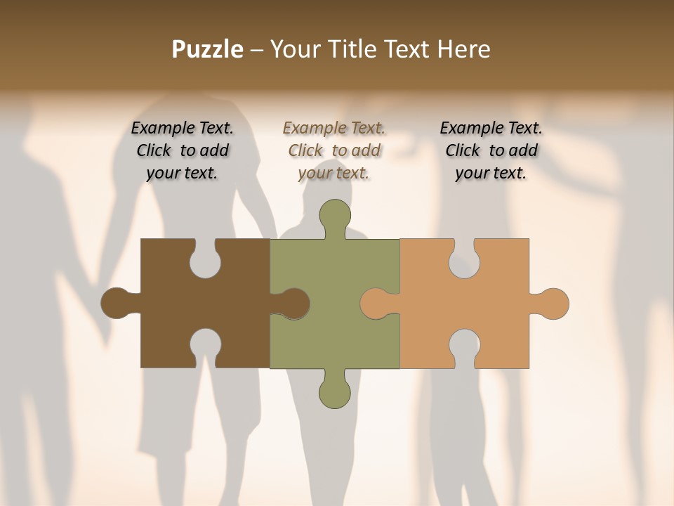 Network People Connected PowerPoint Template