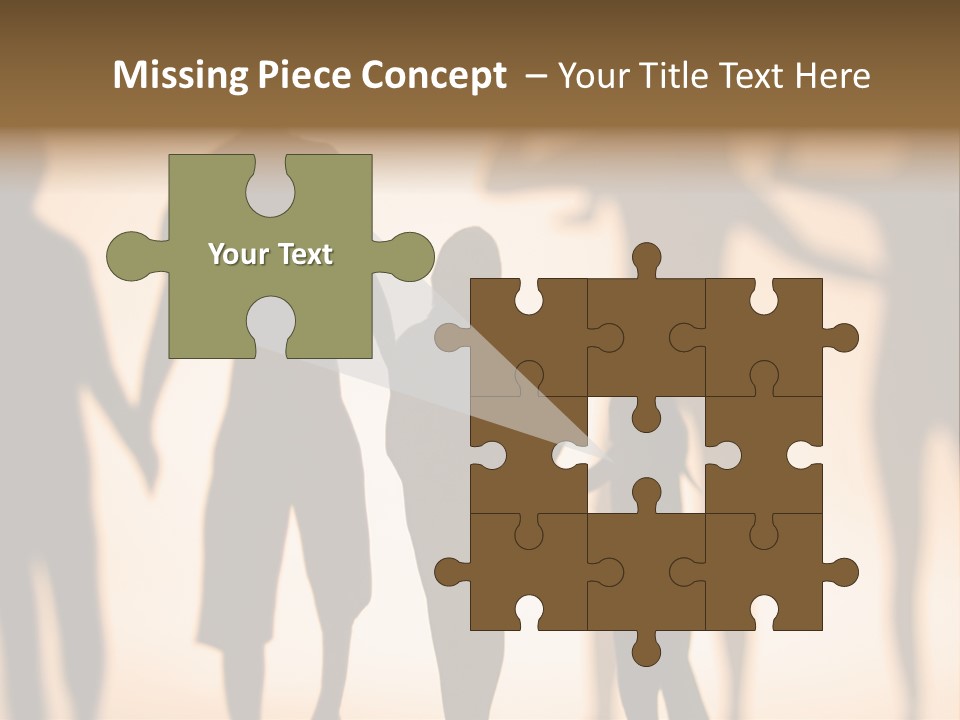 Network People Connected PowerPoint Template