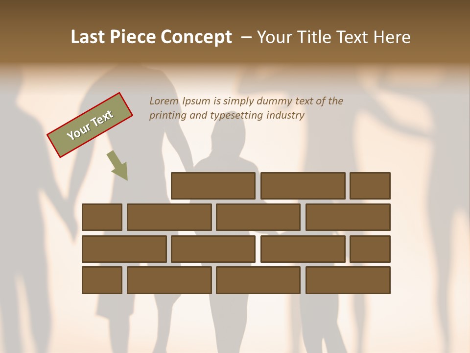 Network People Connected PowerPoint Template
