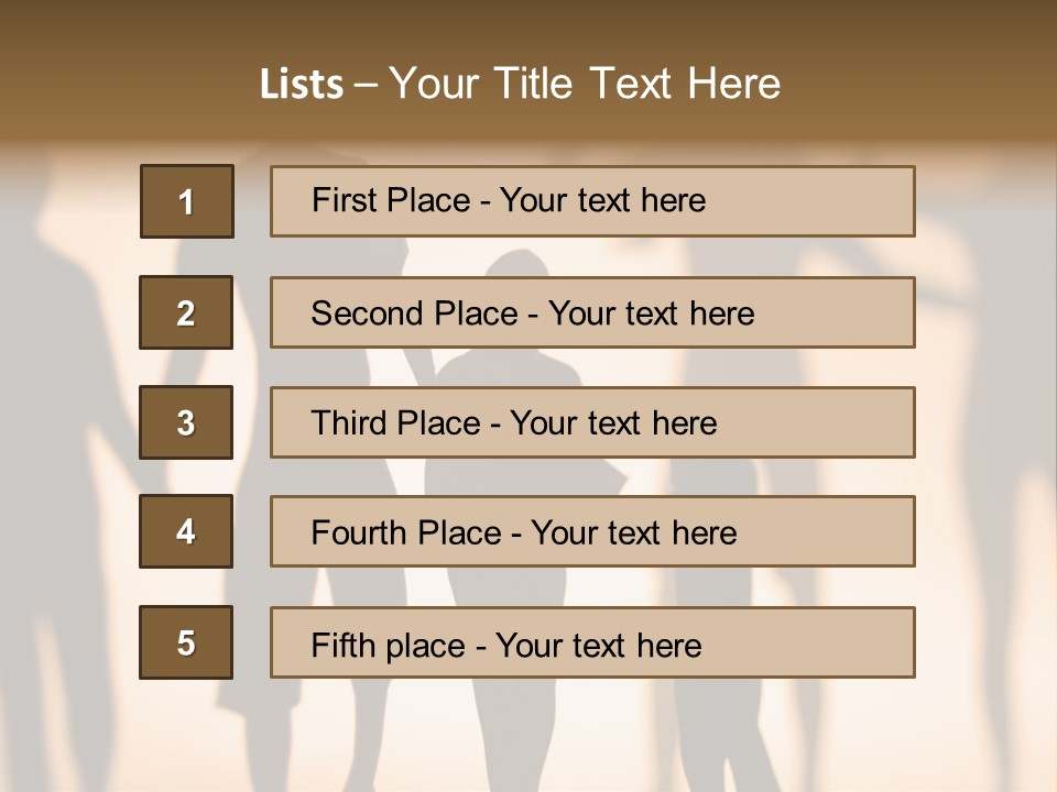 Network People Connected PowerPoint Template