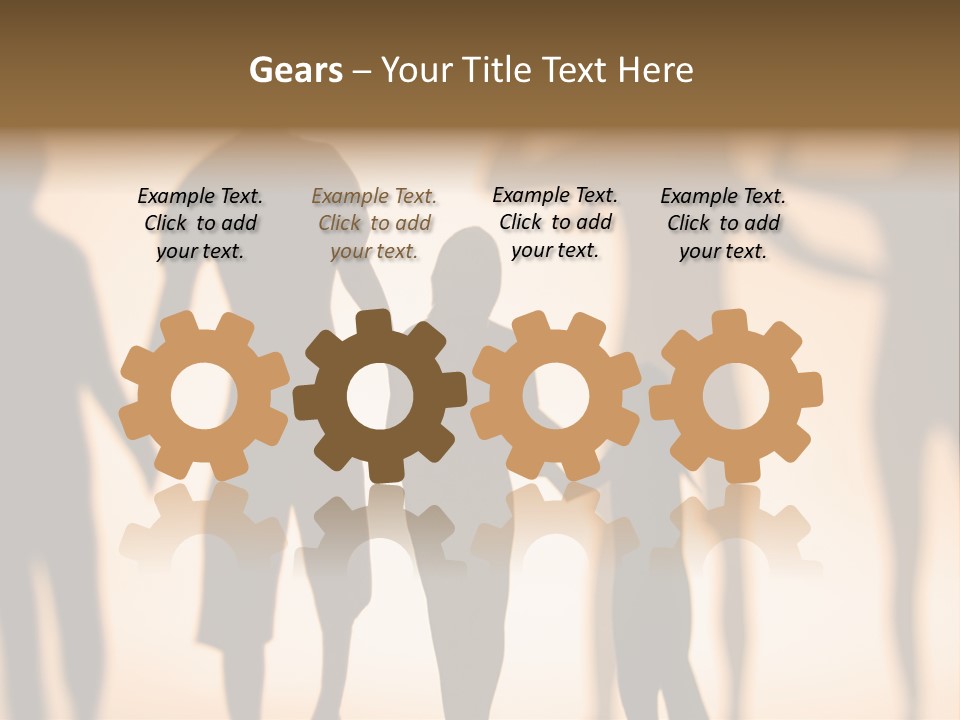 Network People Connected PowerPoint Template