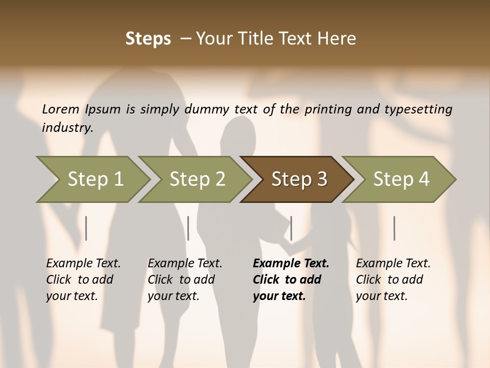 Network People Connected PowerPoint Template