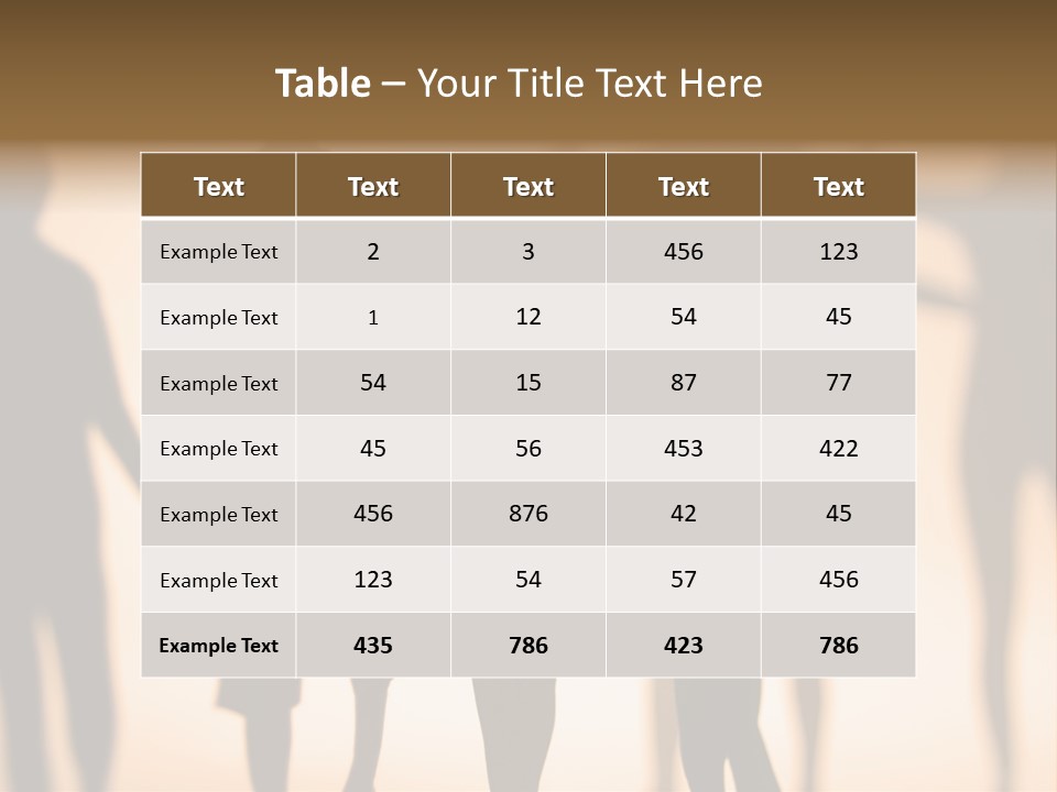 Network People Connected PowerPoint Template