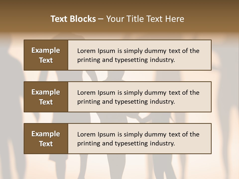 Network People Connected PowerPoint Template