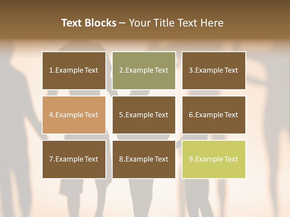 Network People Connected PowerPoint Template