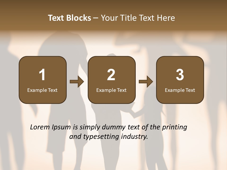 Network People Connected PowerPoint Template