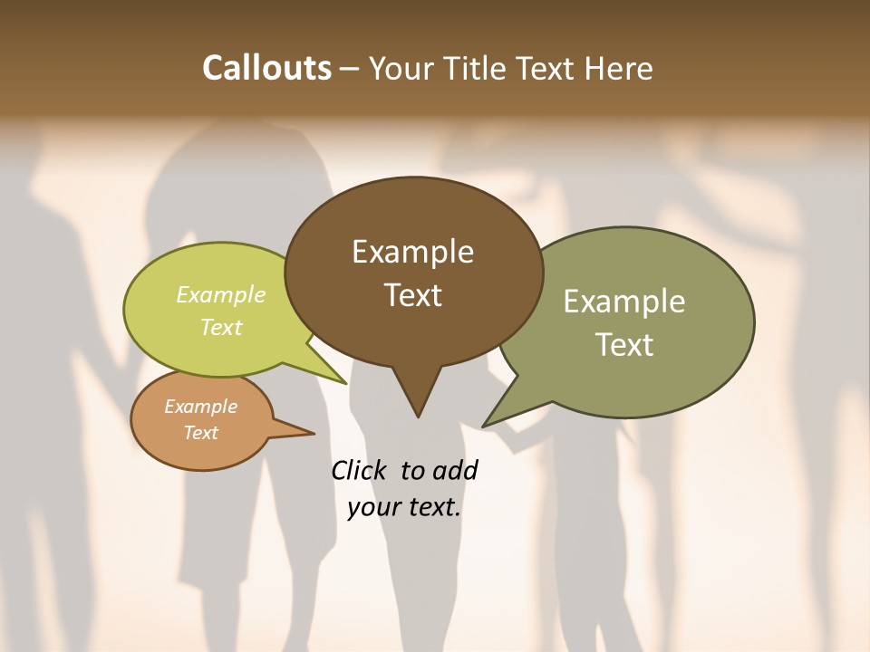 Network People Connected PowerPoint Template