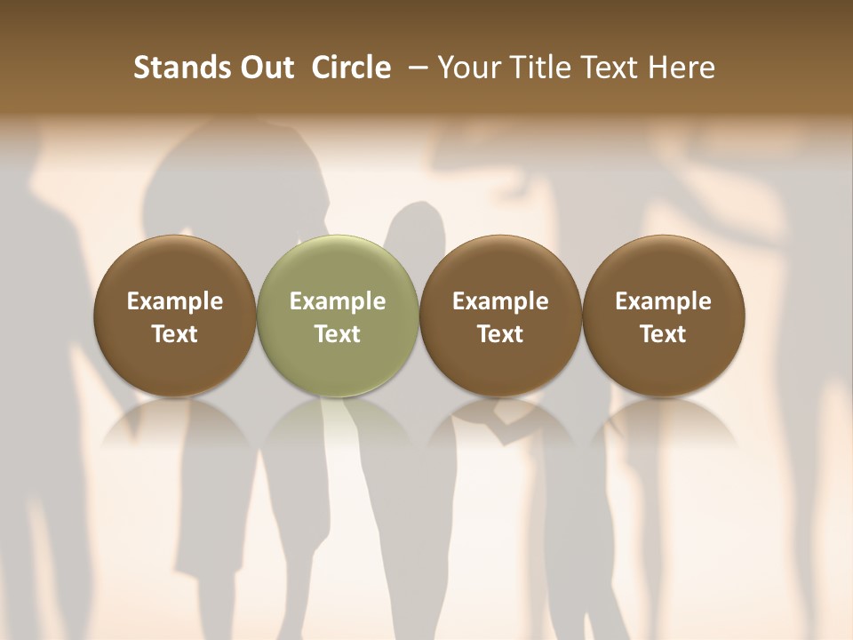 Network People Connected PowerPoint Template