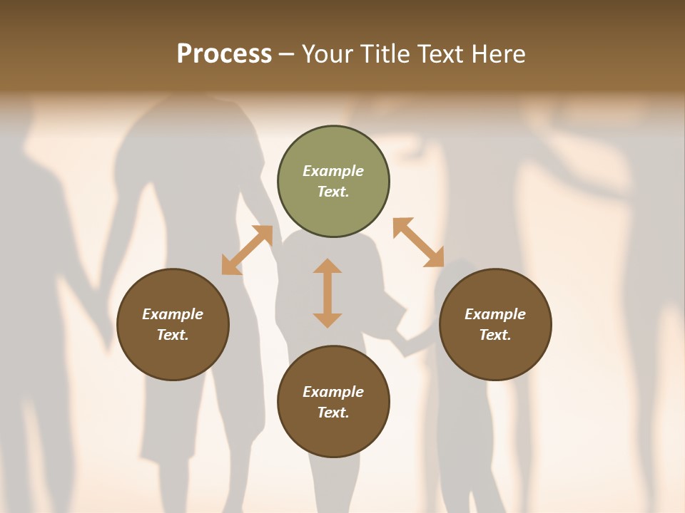 Network People Connected PowerPoint Template