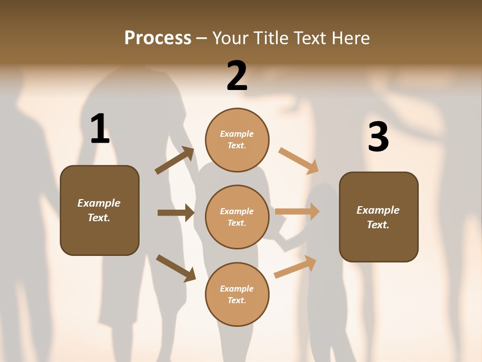 Network People Connected PowerPoint Template