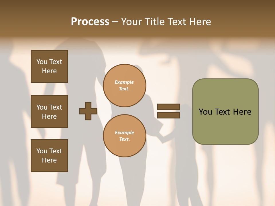 Network People Connected PowerPoint Template