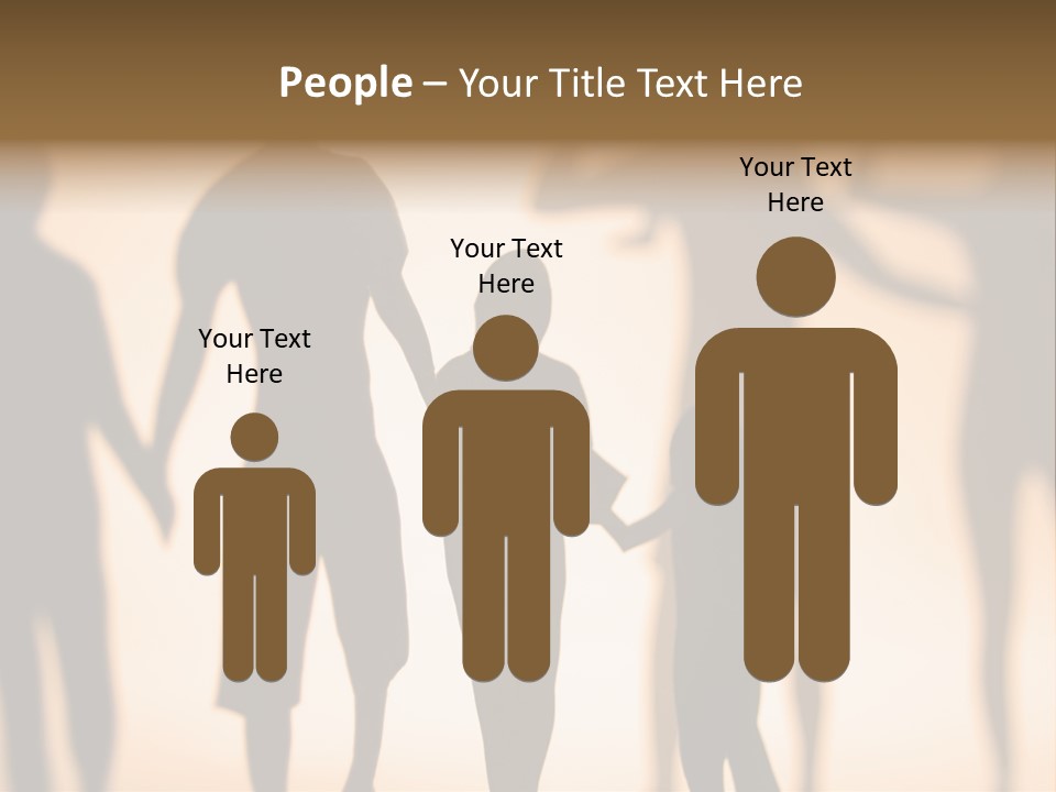 Network People Connected PowerPoint Template