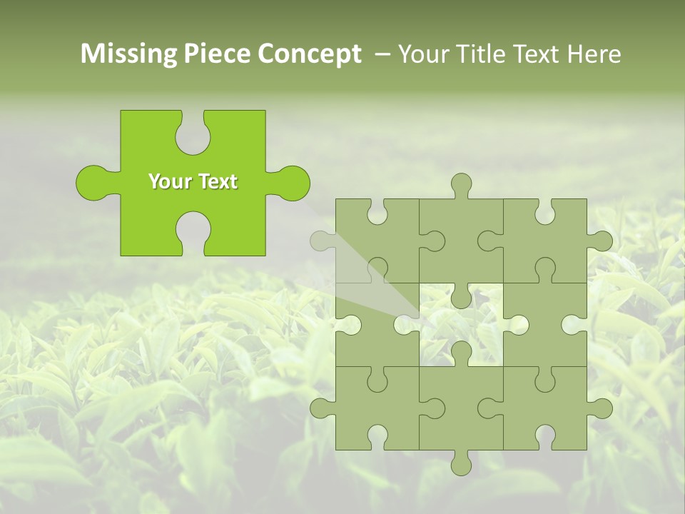 Travel Tropical Hill PowerPoint Template