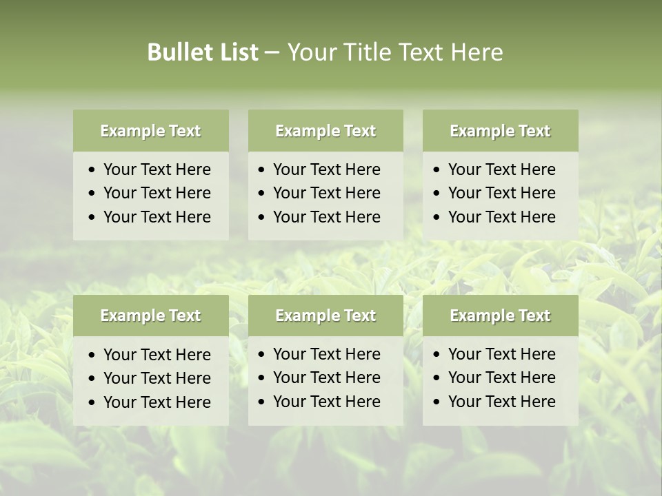 Travel Tropical Hill PowerPoint Template