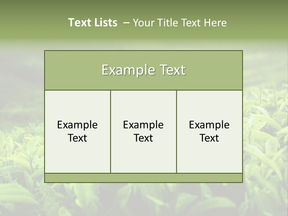 Travel Tropical Hill PowerPoint Template