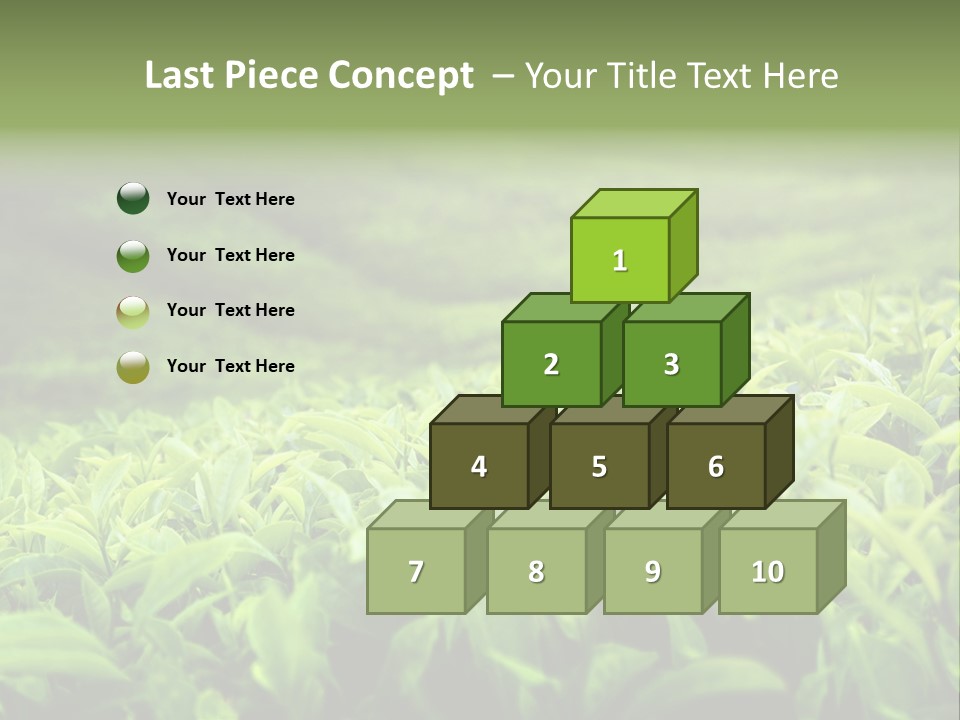 Travel Tropical Hill PowerPoint Template