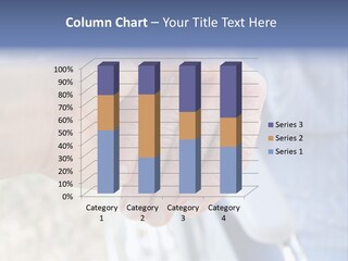 Medical Touching Caregiver PowerPoint Template