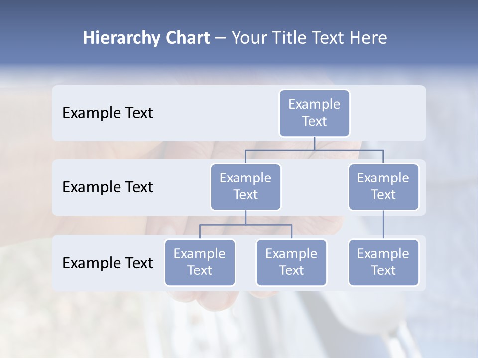 Medical Touching Caregiver PowerPoint Template
