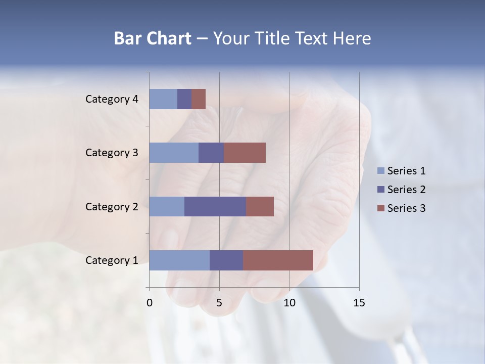 Medical Touching Caregiver PowerPoint Template