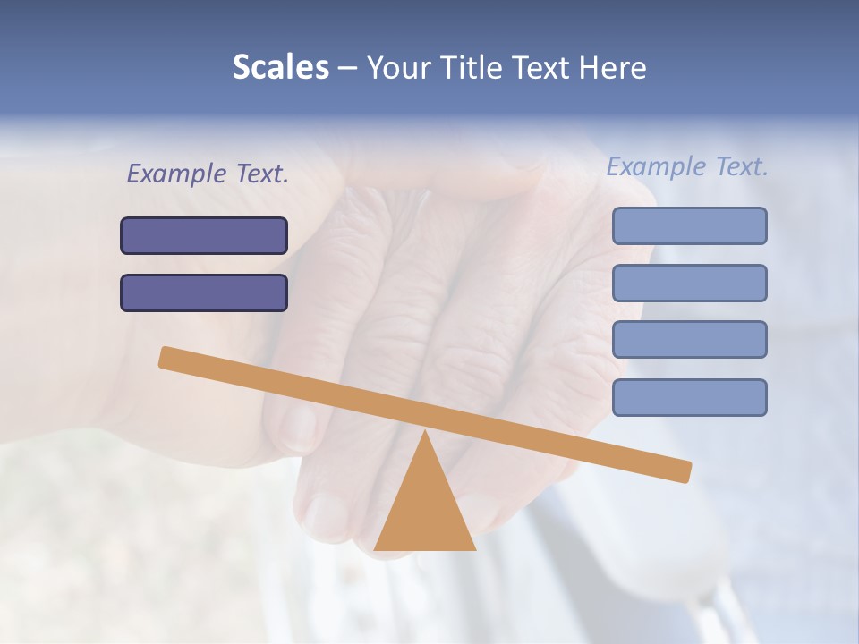 Medical Touching Caregiver PowerPoint Template