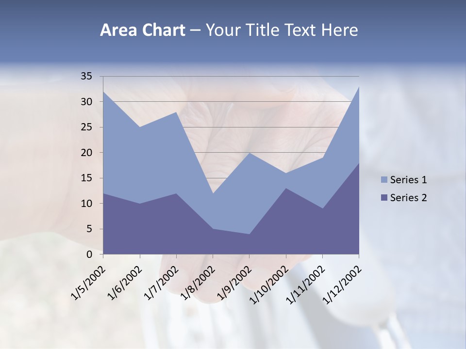 Medical Touching Caregiver PowerPoint Template
