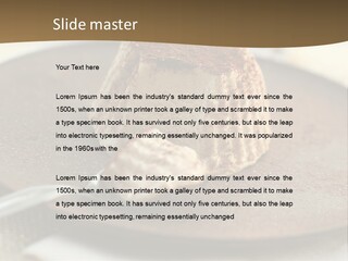 Sorbet Italian Dessert PowerPoint Template