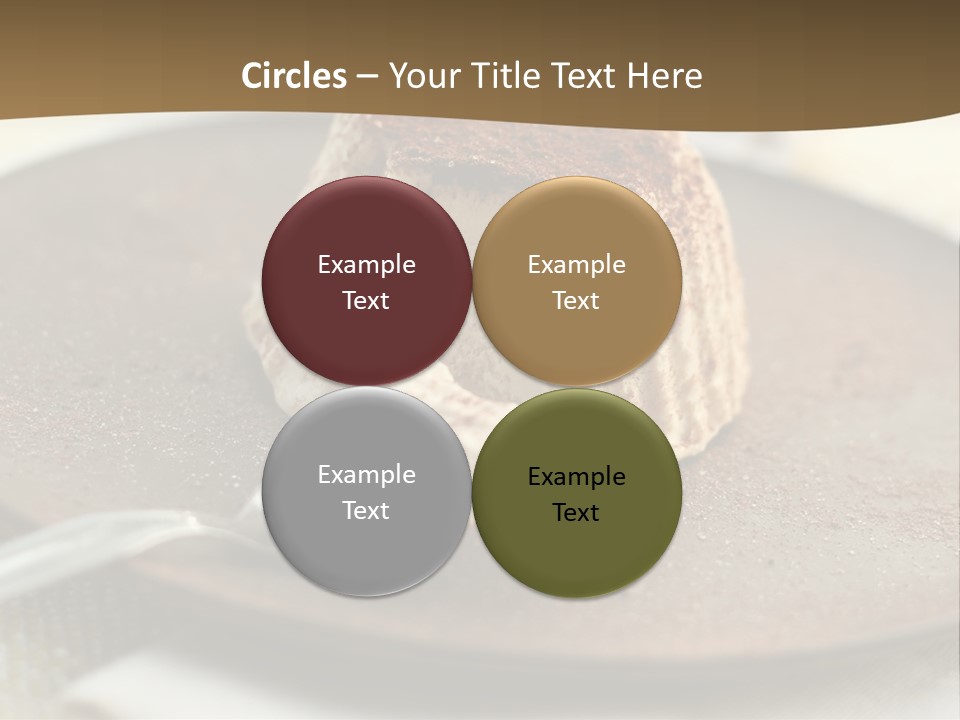 Sorbet Italian Dessert PowerPoint Template