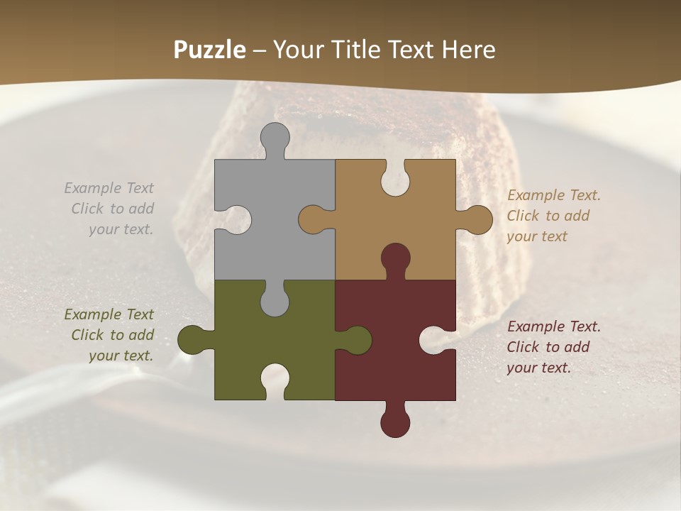 Sorbet Italian Dessert PowerPoint Template