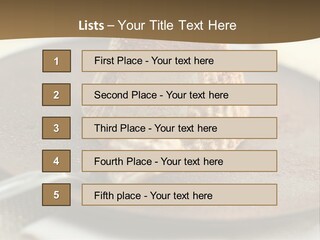 Sorbet Italian Dessert PowerPoint Template