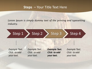 Sorbet Italian Dessert PowerPoint Template
