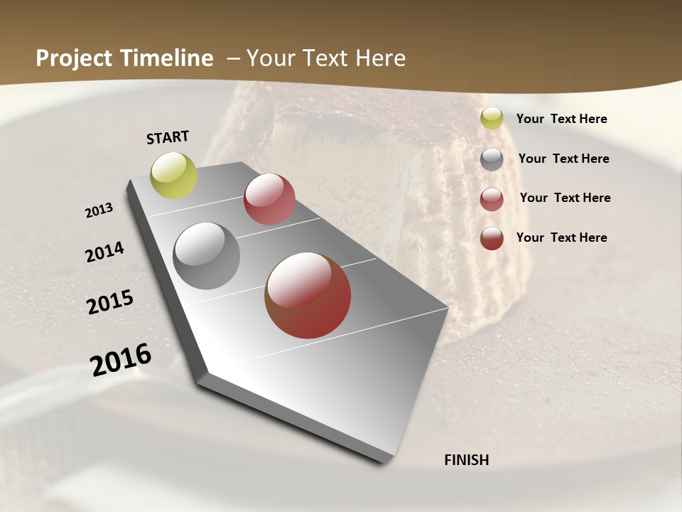 Sorbet Italian Dessert PowerPoint Template