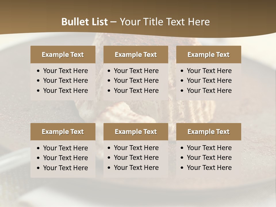 Sorbet Italian Dessert PowerPoint Template