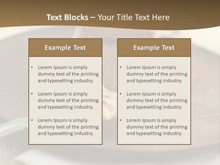 Sorbet Italian Dessert PowerPoint Template