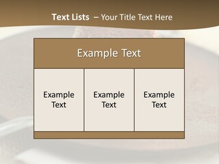 Sorbet Italian Dessert PowerPoint Template