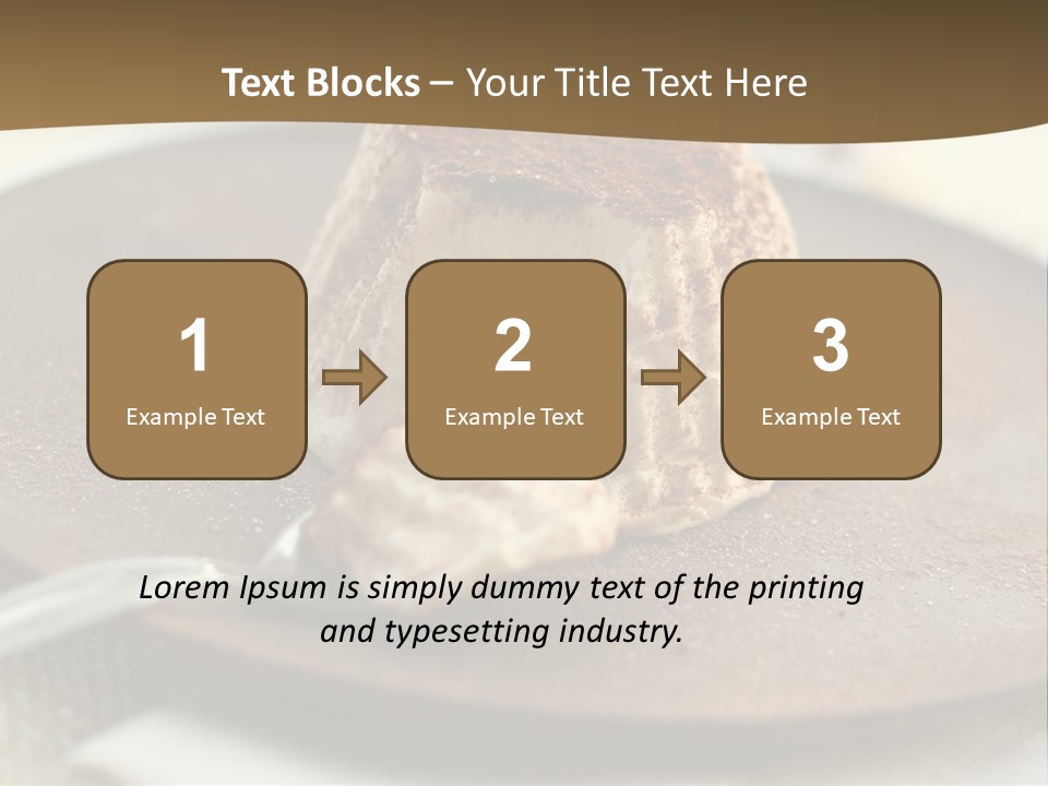 Sorbet Italian Dessert PowerPoint Template