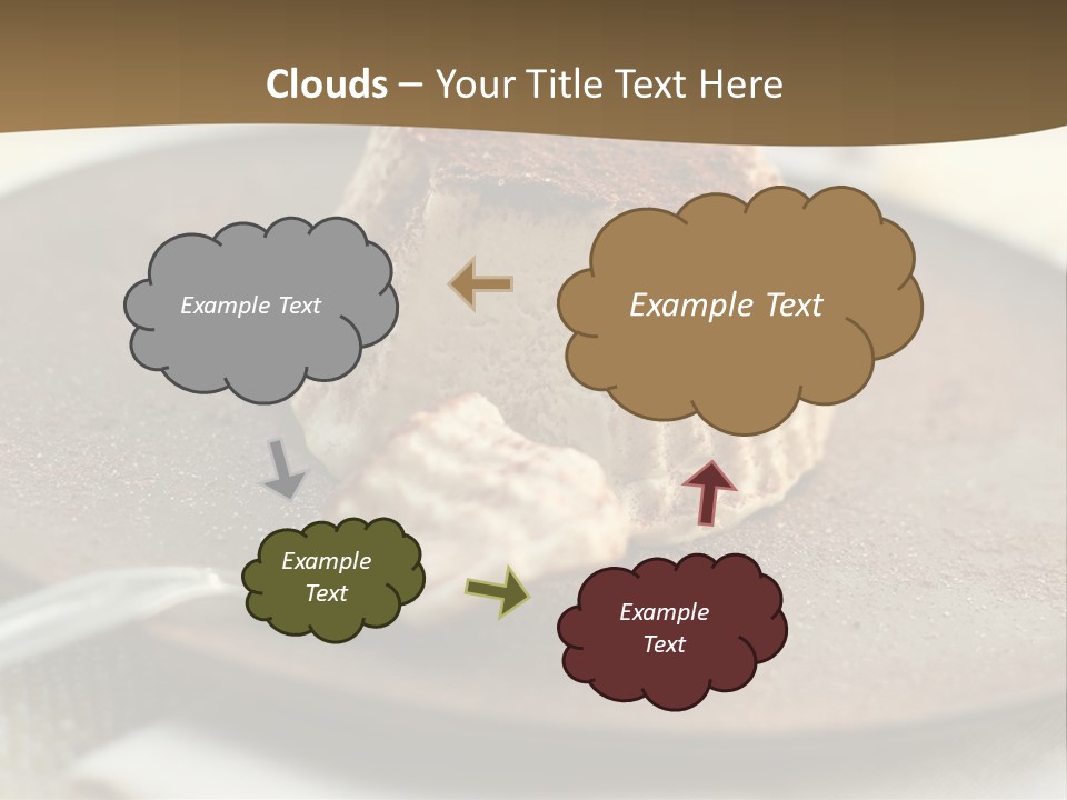 Sorbet Italian Dessert PowerPoint Template