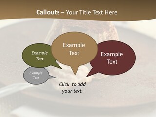 Sorbet Italian Dessert PowerPoint Template