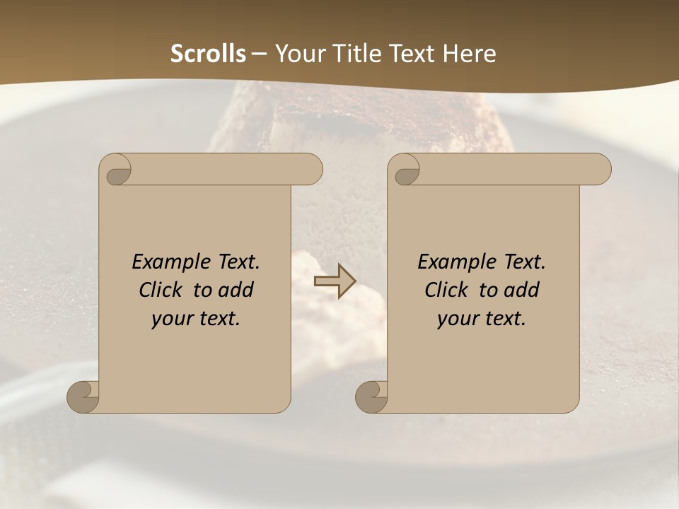 Sorbet Italian Dessert PowerPoint Template
