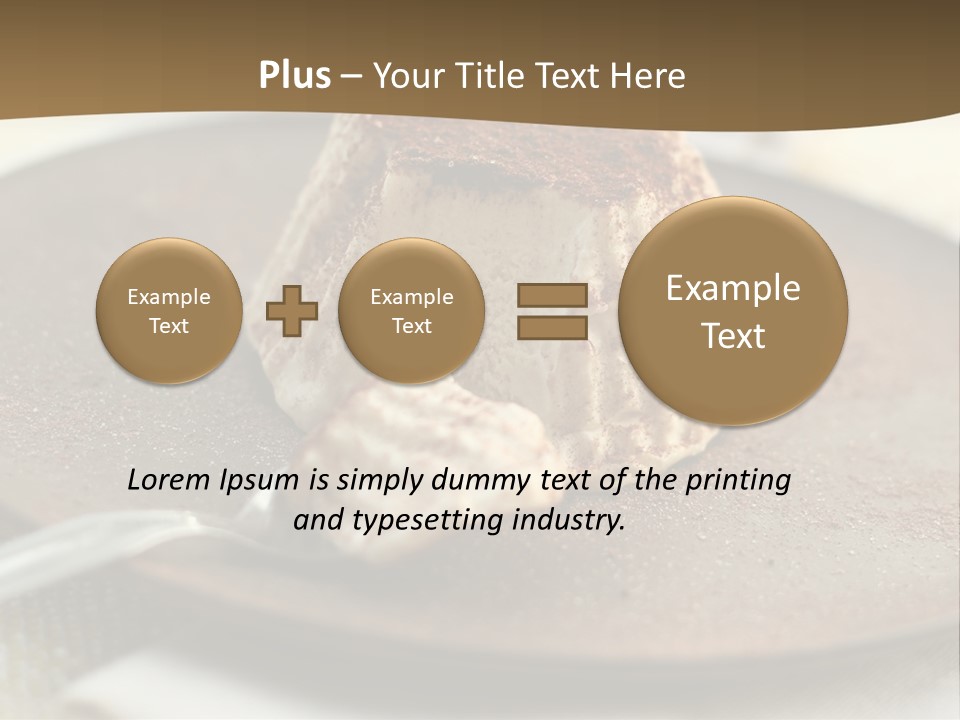 Sorbet Italian Dessert PowerPoint Template