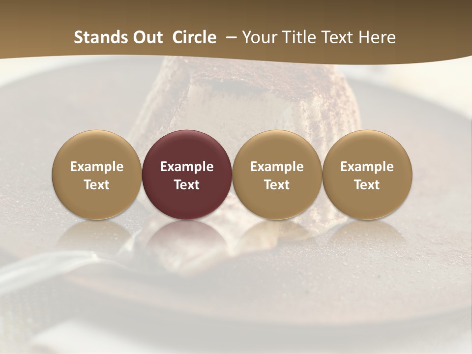 Sorbet Italian Dessert PowerPoint Template