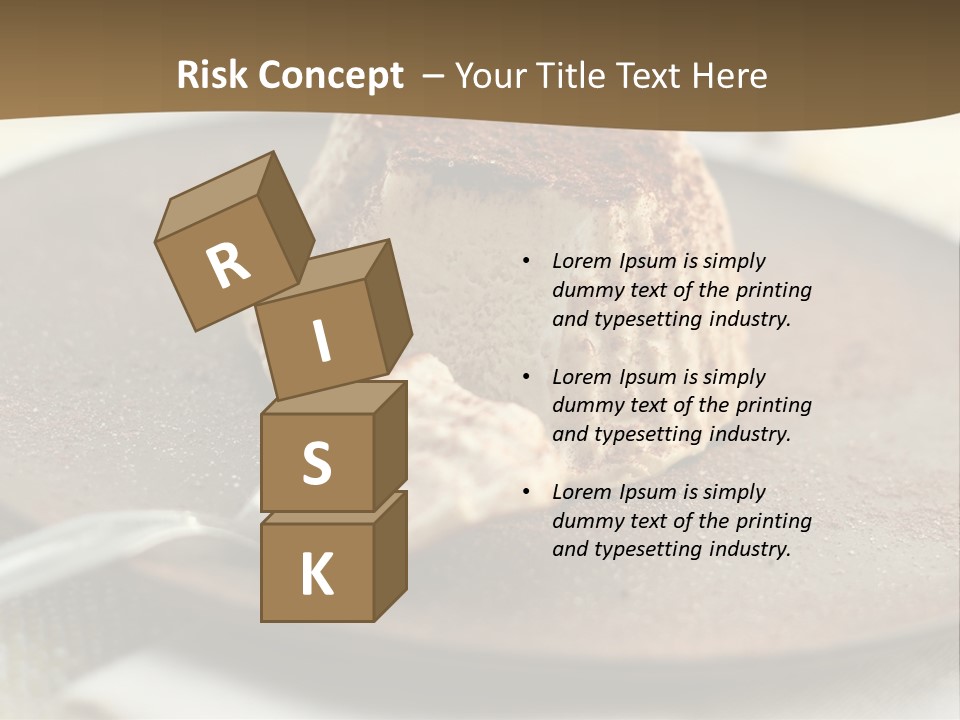 Sorbet Italian Dessert PowerPoint Template