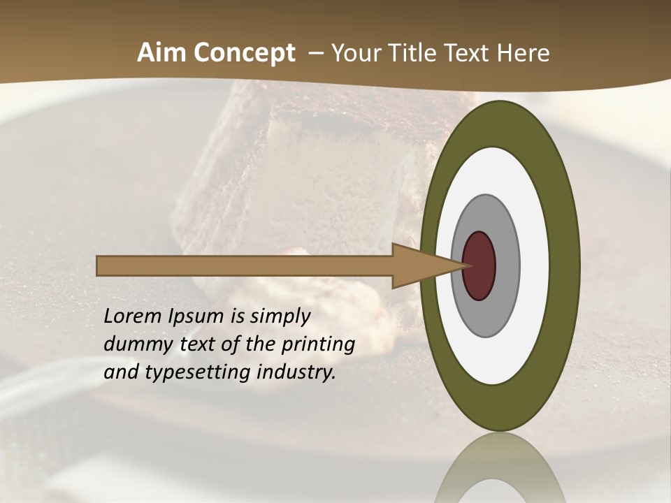 Sorbet Italian Dessert PowerPoint Template