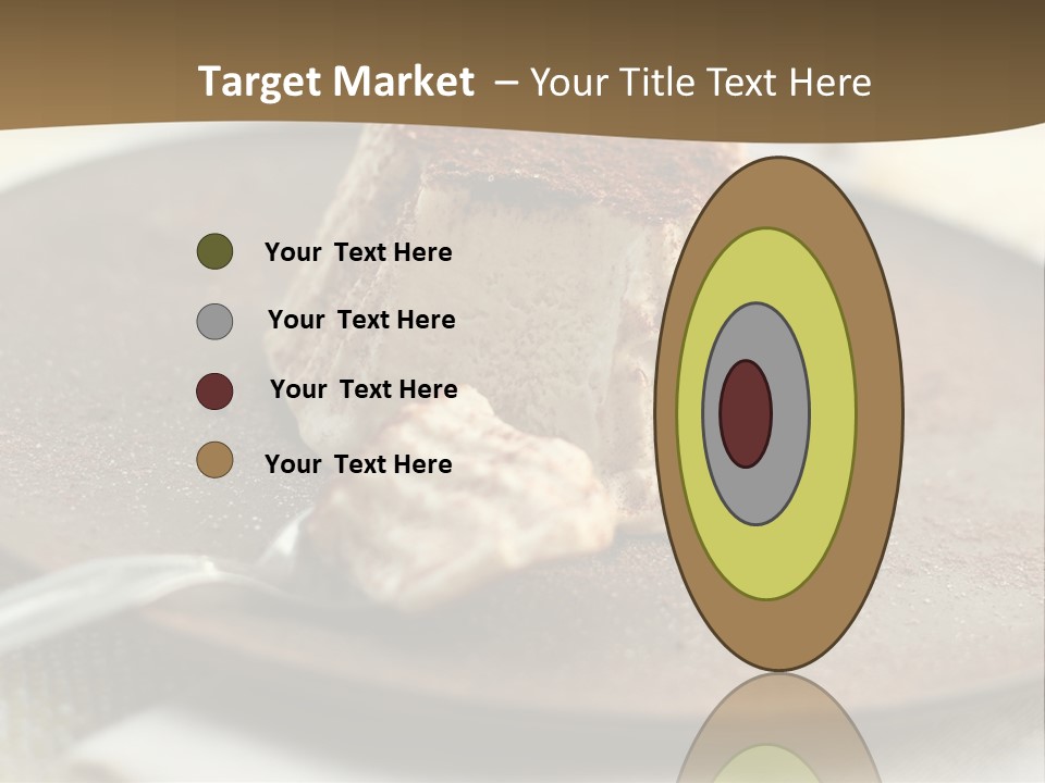 Sorbet Italian Dessert PowerPoint Template