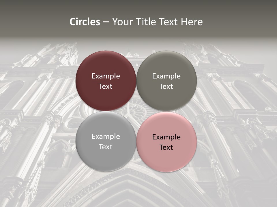 Sky Jesus Interior PowerPoint Template