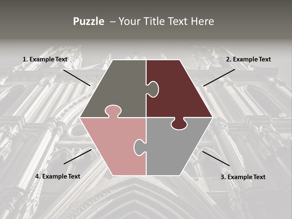 Sky Jesus Interior PowerPoint Template