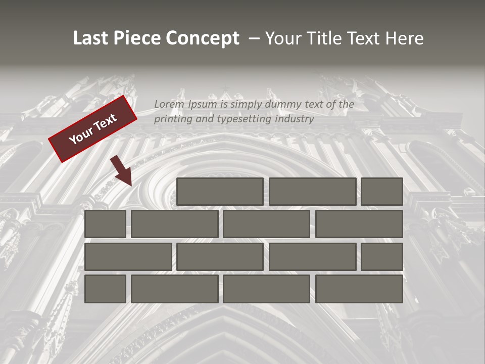 Sky Jesus Interior PowerPoint Template